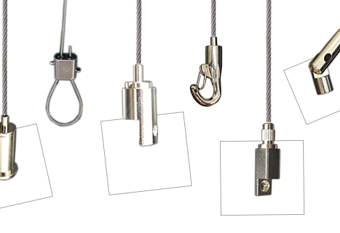 3mm Cable Suspension System  Stainless Steel Cable Hanging System